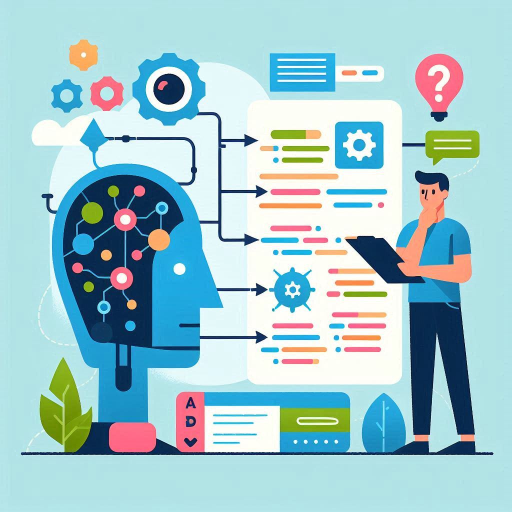 computer science dead in 2026 illustration showing human decision making over AI written code